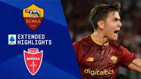 Roma vs. Monza: Extended Highlights | Serie A | CBS Sports Golazo