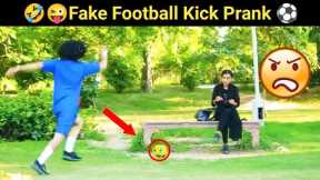 Fake Football Kick Prank on public Reaction 🤣 Best Funny videos 2022