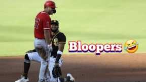 MLB Hilarious Bloopers and Oddities (Funny Moments)