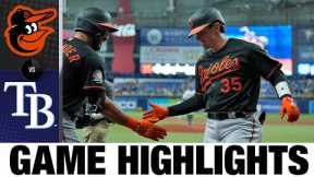 Orioles vs. Rays Game Highlights (8/12/22) | MLB Highlights