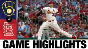 Brewers vs. Cardinals Game Highlights (8/12/22) | MLB Highlights