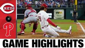 Reds vs. Phillies Highlights (8/22/22) | MLB Highlights