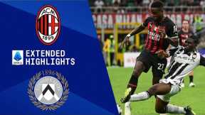 AC Milan vs. Udinese: Extended Highlights | Serie A | CBS Sports Golazo