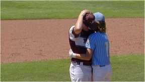 Little Leaguer consoles pitcher after getting hit in the head ❤️