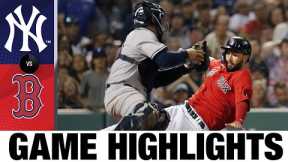 Yankees vs. Red Sox Game Highlights (8/13/22) | MLB Highlights