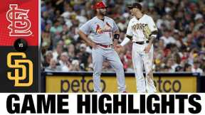 Cardinals vs Padres Highlights (9/20/22) | MLB Highlights