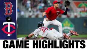 Red Sox vs. Twins Game Highlights (8/31/22) | MLB Highlights