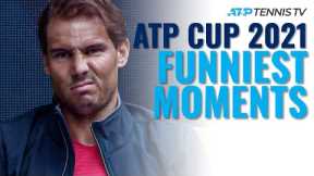 Funniest Moments & Fails: 2021 ATP Cup 😂
