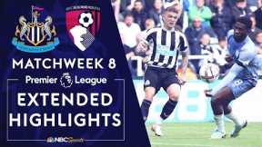 Newcastle United v. Bournemouth | PREMIER LEAGUE HIGHLIGHTS | 9/17/2022 | NBC Sports