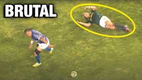 Merciless rugby tackles