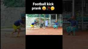 Viral fake football kick prank 2022!!Football scary Prank gone wrong reaction!!Sutton prank TV