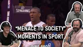 Menace to Society Moments in Sports REACTION | OFFICE BLOKES REACT!!
