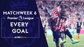 Every Premier League goal from Matchweek 6 (2022-23) | NBC Sports