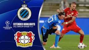 Club Brugge vs. Bayer Leverkusen: Extended Highlights | UCL Group Stage MD 1 | CBS Sports Golazo