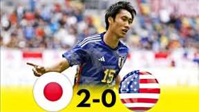 Japan vs USA 2-0 Goals & Highlights | Friendly 2022
