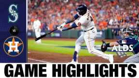 Mariners vs. Astros ALDS Game 1 Highlights (10/11/22) | MLB Postseason Highlights