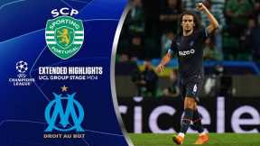 Sporting CP vs. Marseille: Extended Highlights | UCL Group Stage MD 4 | CBS Sports Golazo