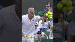 The Mansour Bahrami Trick Serve 🪄