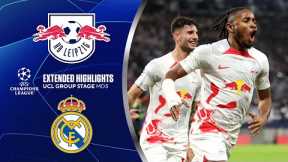 RB Leipzig vs. Real Madrid: Extended Highlights | UCL Group Stage MD 5 | CBS Sports Golazo