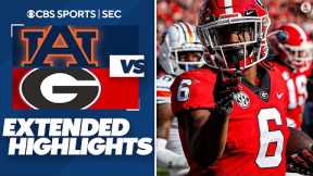 Auburn vs No. 2 Georgia: Extended Highlights | CBS Sports HQ