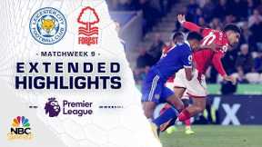 Leicester City v. Nottingham Forest | PREMIER LEAGUE HIGHLIGHTS | 10/3/2022 | NBC Sports