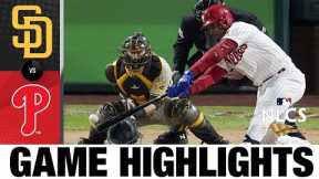Padres vs. Phillies NLCS Game 3 Highlights (10/21/22) | MLB Highlights