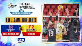 F2 Logistics vs. UAI-Army highlights | 2022 PVL Reinforced Conference - Oct. 18, 2022