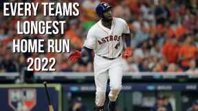 Every Team's Longest Home Run || MLB 2022