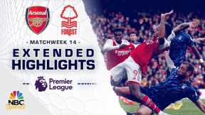 Arsenal v. Nottingham Forest | PREMIER LEAGUE HIGHLIGHTS | 10/30/2022 | NBC Sports