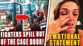 MMA Fighters SPILL OUT of the cage door! Mackenzie Dern issues EMOTIONAL statement, Mark Zuckerberg