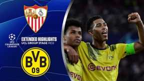 Sevilla vs. Borussia Dortmund: Extended Highlights | UCL Group Stage MD 3 | CBS Sports Golazo
