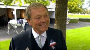 Gracious in defeat. William Haggas gives a full debrief following Baaeed's final race - Racing TV