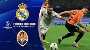 Real Madrid vs. Shakhtar Donetsk: Extended Highlights | UCL Group Stage MD 3 | CBS Sports Golazo