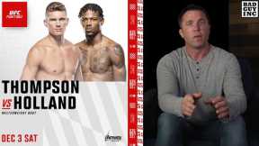 Wonderboy Thompson is the WORST fight for Kevin Holland…