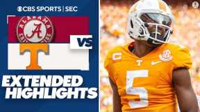 No. 6 Tennessee STUNS No. 3 Alabama in INSTANT CLASSIC: Extended Highlights | CBS Sports HQ