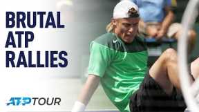 Brutal Tennis Rallies | THE BEST OF | ATP