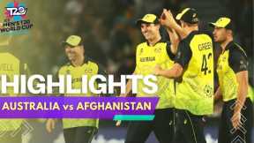 Australia vs Afghanistan Full Highlights | ICC T20 World Cup 2022