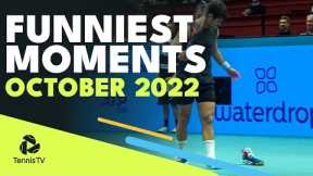 Djokovic Forgets Score, Bublik Crowd Conductor & Much More! | Funniest Tennis Moments October 2022