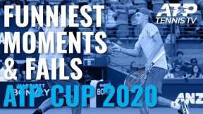 Funny Tennis Moments & Fails 😂 | ATP Cup 2020