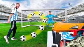 Score the Goal, I'll Buy You ANYTHING - 2022 World Cup Soccer Challenge