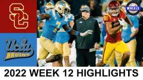 #7 USC vs #16 UCLA Highlights | College Football Week 12 | 2022 College Football Highlights