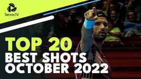 Top 20 Best Shots & Rallies | October 2022