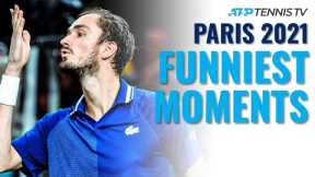 Djokovic's Practice Antics, Parisian Waves & Funny Tennis Moments From Paris 2021!