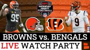 Browns vs. Bengals LIVE Streaming Scoreboard, Free Play-By-Play & Highlights | NFL Week 8 ESPN MNF