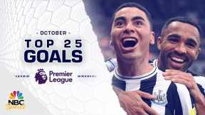 Top 25 Premier League goals of October 2022 | NBC Sports
