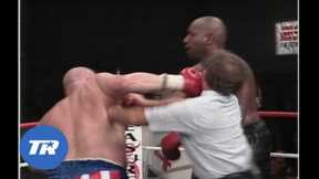 Butterbean Goes for KO and Accidentally KO's Ref | Crazy Moments in Boxing