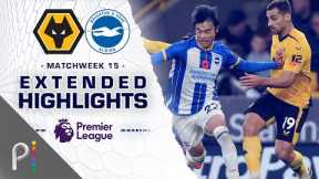 Wolves v. Brighton | PREMIER LEAGUE HIGHLIGHTS | 11/5/2022 | NBC Sports