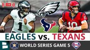 Eagles vs Texans LIVE Streaming Scoreboard, Free Play-By-Play, Highlights, Stats, News; NFL Week 9