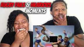 AMERICANS REACT TO THE MOST EPIC FUNNY FAILS & HILARIOUS RUGBY MOMENTS YOU WILL EVER SEE