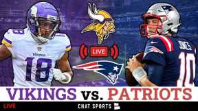 Vikings vs. Patriots Live Streaming Scoreboard, Play-By-Play, Highlights, & Stats | NFL Week 12